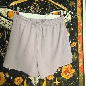 Soffe Lavender Pull-On Athletic Shorts